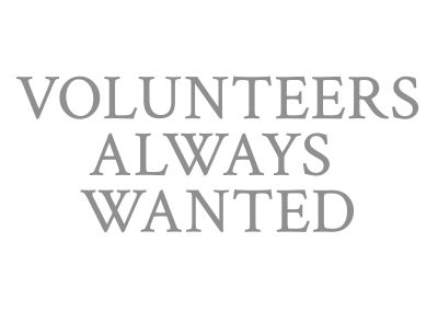 Find out how to volunteer